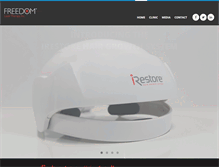 Tablet Screenshot of freedomlasertherapy.com